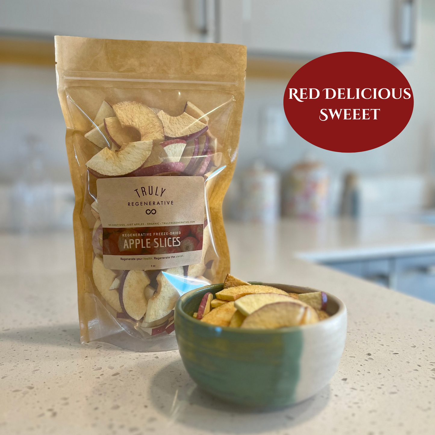 Freeze-Dried Apples